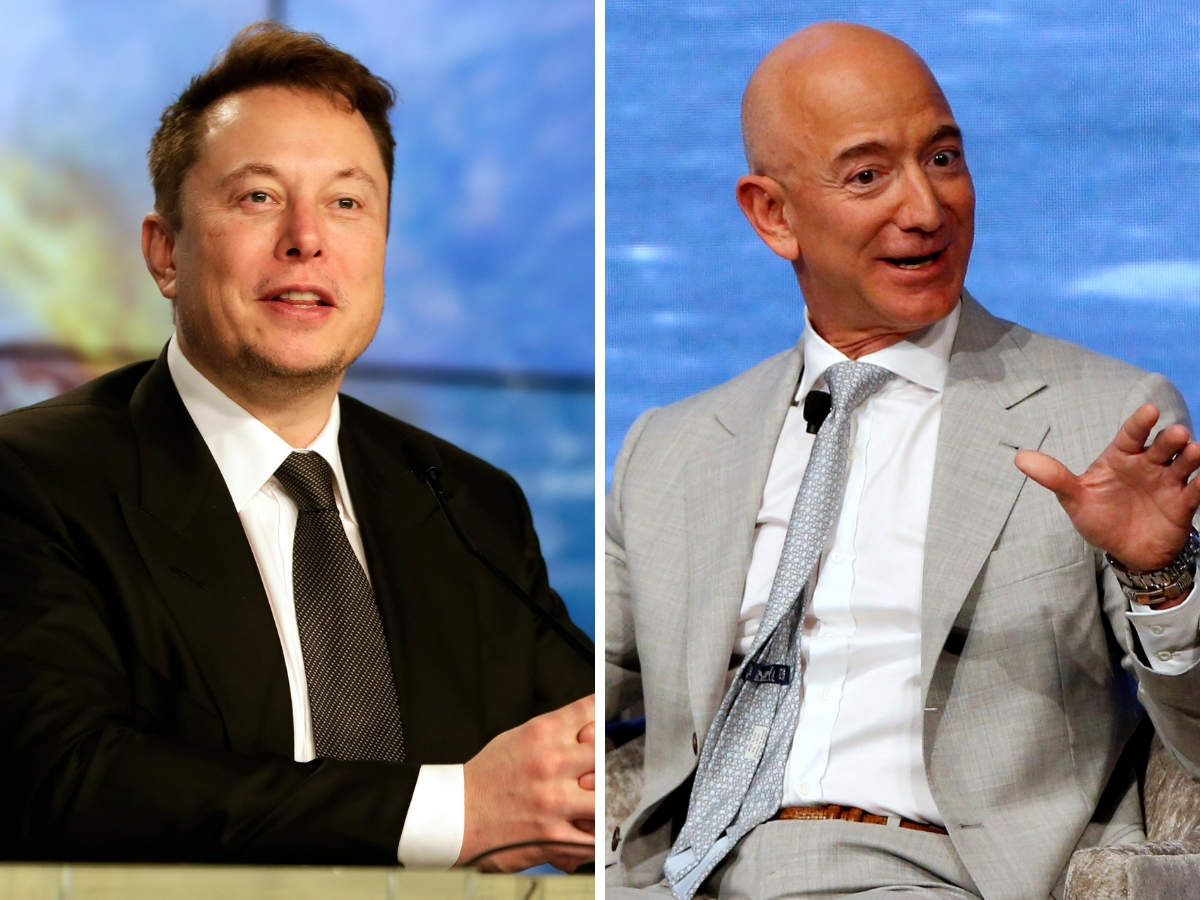 Rocad Ntre Miliardari Elon Musk L A Dep It Pe Jeff Bezos I A