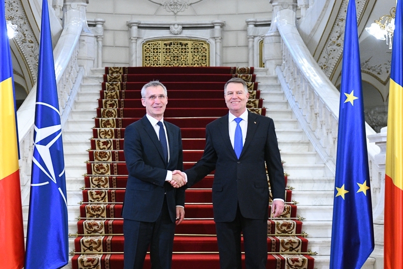 Jens Stoltenberg, la București