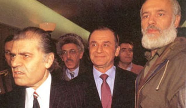 Dumitru Mazilu, Ion Iliescu, Gelu Voican Voiculescu, Romania 1990