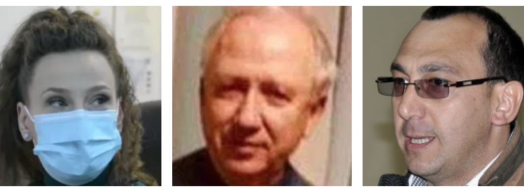 Simona Iancu - Stelian Mețler - Virgil Saghin (primarul)