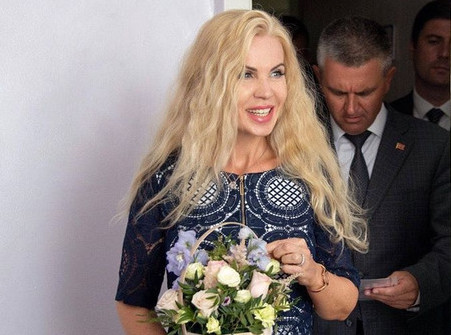 Vadim Krasnoselski și soția