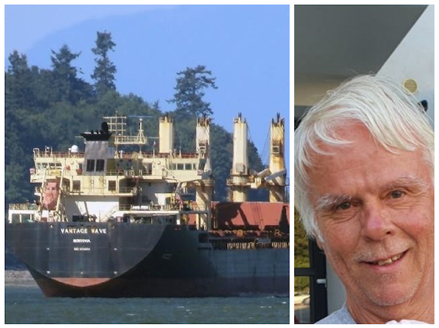 Dan Sandu și nava Vantage Wave