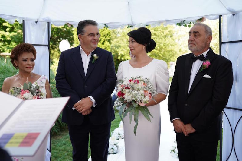 Marian Oprișan - Mihaela Arbănaș - nașii
