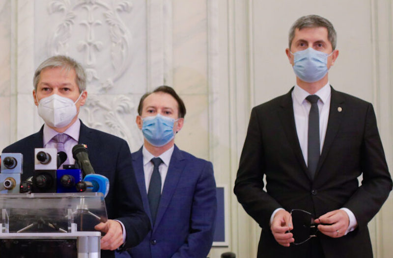 Dacian Cioloș - Florin Cîțu - Dan Barna