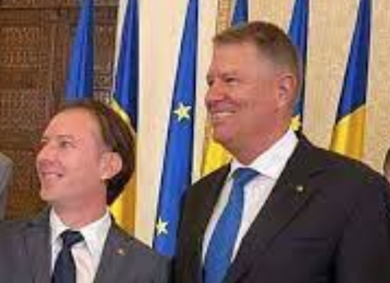 Florin Cîțu - Klaus Iohannis