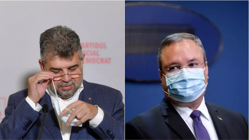 Marcel Ciolacu - Nicolae Ciucă