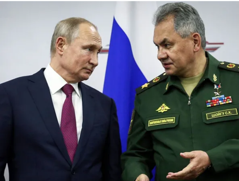 Vladimir Putin - Serghei Șoigu