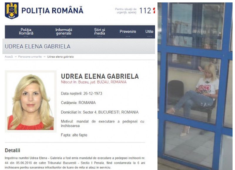 Elena Udrea - fugara prinsă