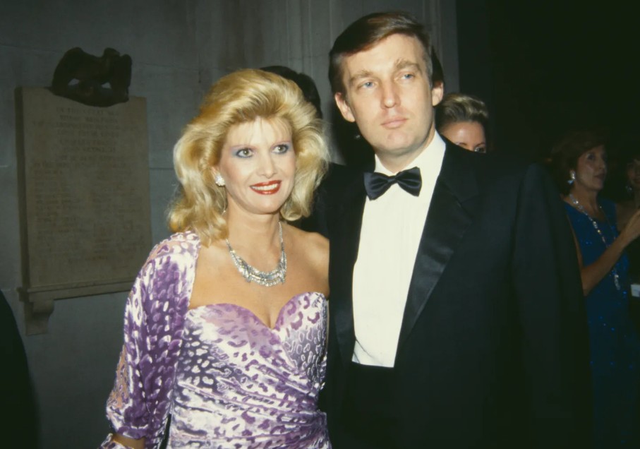 Ivana (Zelníčková) și Donald Trump. Sursa foto: New Yorker / Tom Gates/Getty Images