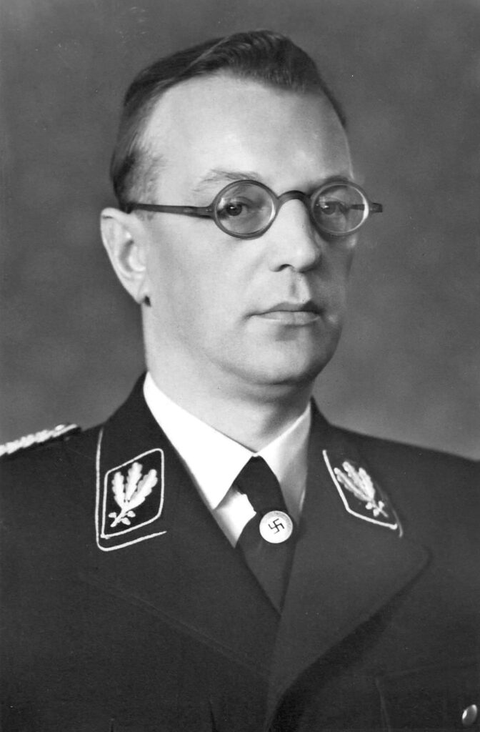 Arthur Seyss-Inquart - criminal de război nazist și Comisar al Reichului pentru Olanda. Sursa foto: Wikipedia