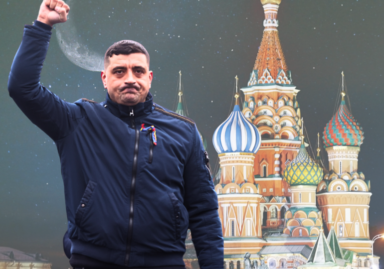 Extremistul George Simion - un eficient agent de influență în slujba Rusiei lui Putin / Sursa foto: George Călin/Inquam/Canva