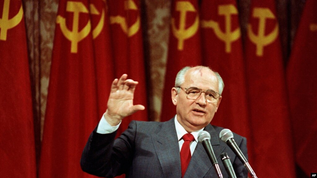 Mihail Gorbaciov a încercat inutil să salveze URSS-ul. Sursa: Radio Europa Liberă
