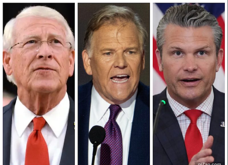 Roger Wicker - Mike Rogers - Pete Hegseth