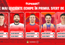 Top eficiență în primul și ultimul sfert de oră. Plus: super-cote pentru etapa a 16-a a Superligii