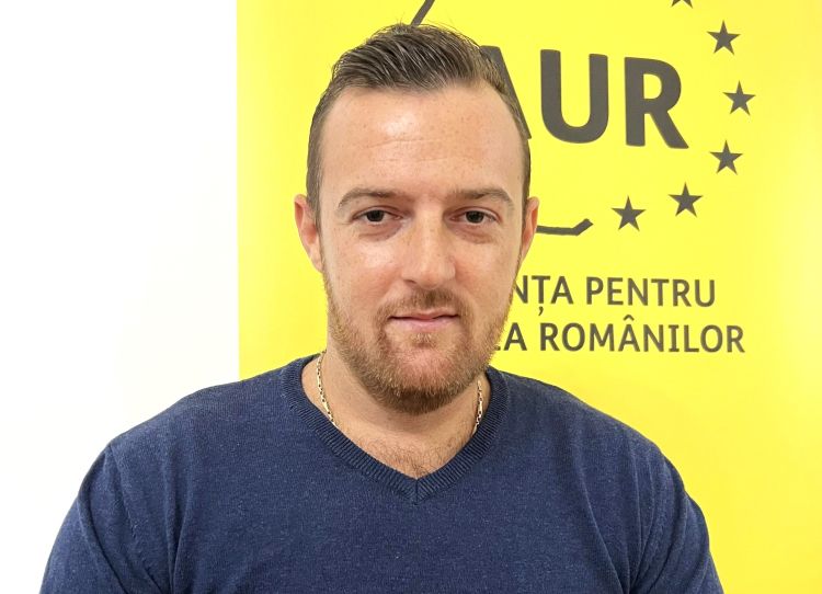 Deputatul partidului extremist AUR - Daniel-Cătălin Ciornei. Sursa foto: 2MNEWS