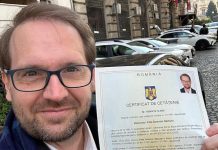 VIDEO. De azi, Dominic Fritz e cetățean român. „Mulțumesc, România, pentru energia ta debordantă! Mulțumesc, Timișoara, că îmi ești acasă!”