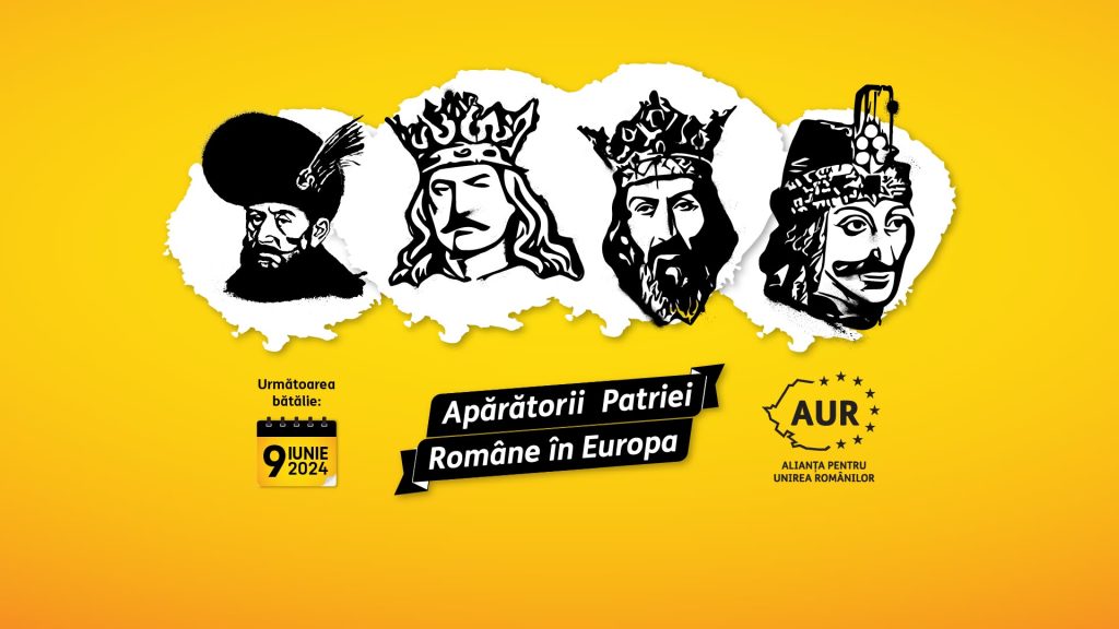 Instrumentalizarea politică a istoriei - metodă des folosită de propaganda AUR / FOTO: Facebook