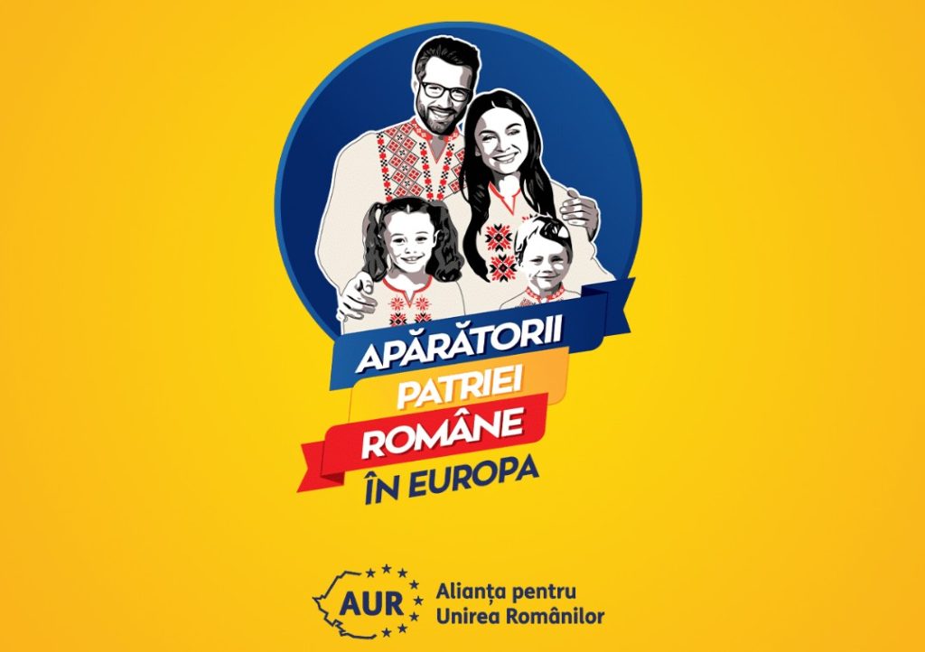 Conceptul „familia tradițională” în propaganda AUR / FOTO: Facebook
