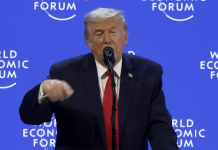VIDEO. Minciunile și obsesiile lui Trump la Davos: prostul de Biden, prostul de Truman, prostul de la Fed, proștii de europeni, fraierul de Macron, nenorociții de democrați, „presa coruptă” care-l critică / Putin e OK, vrea să facă pace / Dați-mi Groenlanda, care a fost a noastră!