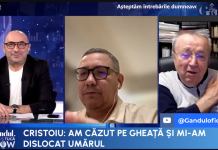 VIDEO. După ce a căzut pe gheață și și-a dislocat umărul, Ion Cristoiu a apărut la Tucă și l-a propus pe Ponta ambasador în SUA!