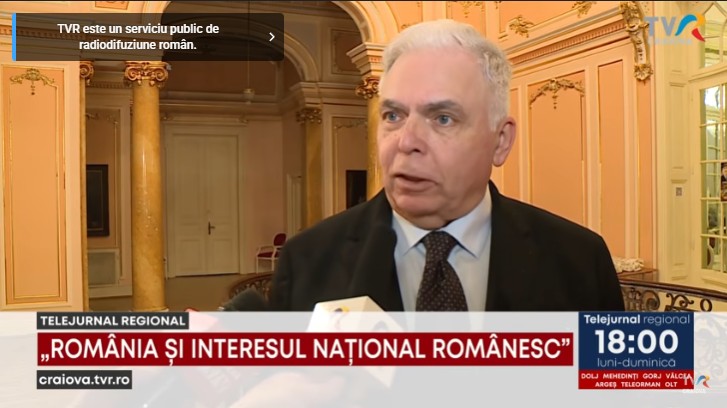 Adrian Severin - prietenul Ambasadei Federației Ruse la București - promovat la TVR Craiova