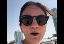 Aflată la shopping în Dubai, Anca Alexandrescu le-a cerut „patrioților” să se uite 3 ore la un ecran gol!