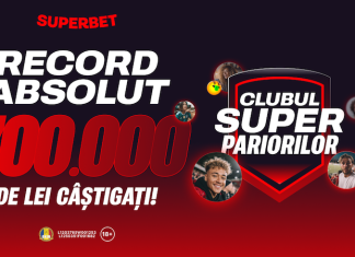 Record absolut în Clubul SuperPariorilor: 700.000 de lei în luna februarie!