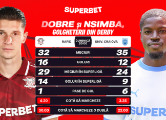 Etapa derby-urilor, cu Dobre și Nsimba în prim-plan