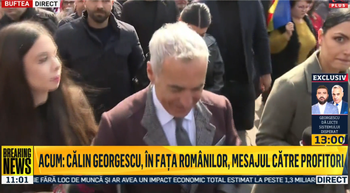 VIDEO + FOTO. Războiul oligarhilor TV: Păcuraru l-a eliminat pe Ghiță din „garda mediatică” a lui Călin Georgescu! Realitatea Plus și-a dublat prezența, România TV și-a pierdut „locul de onoare”