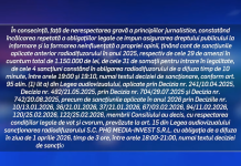Realitatea Plus a trișat și în aplicarea unei sancțiuni decise de CNA! Încă o amendă de 25.000 de lei