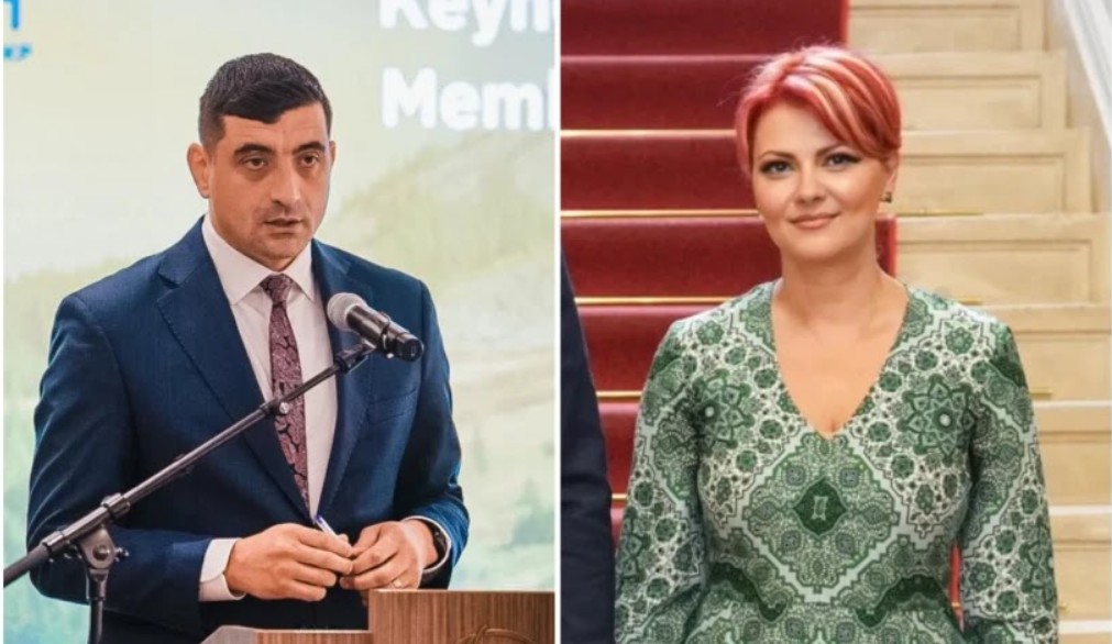 Extremistul naționalist George Simion (AUR) și fosta peremistă Lia Olguța Vasilescu (PSD) - „arhitecții” prăbușirii României în haos. FOTO: Facebook