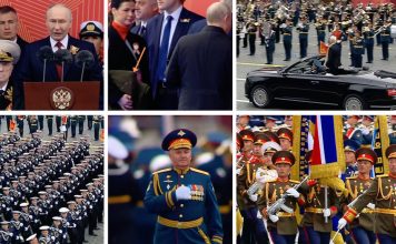 Cum au văzut rușii la televizor Parada de la Moscova?