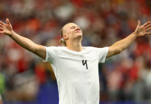 Norvegia – prima echipă europeană calificată în ”optimi”. Haaland, din nou decisiv