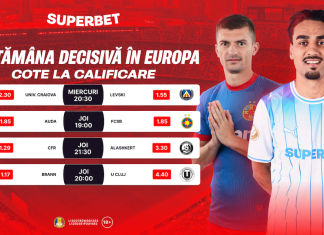 Săptămâna europeană decisivă: cum arată șansele echipelor din Superligă?