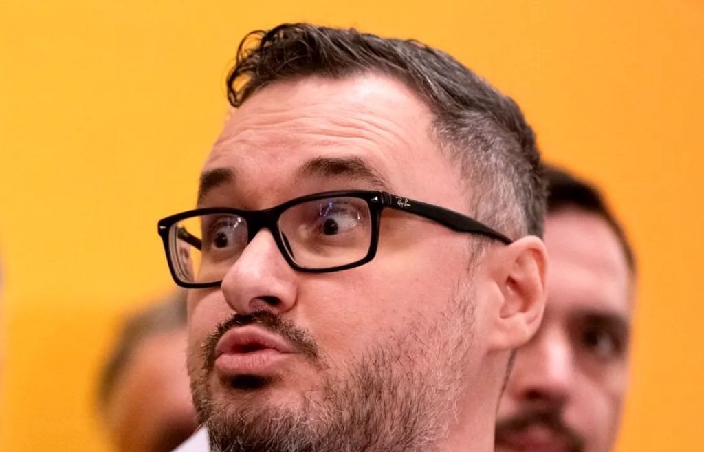 Violentul și grobianul aurist Dan Tanasă. FOTO: MEDIAFAX FOTO/ALEXANDRU DOBRE