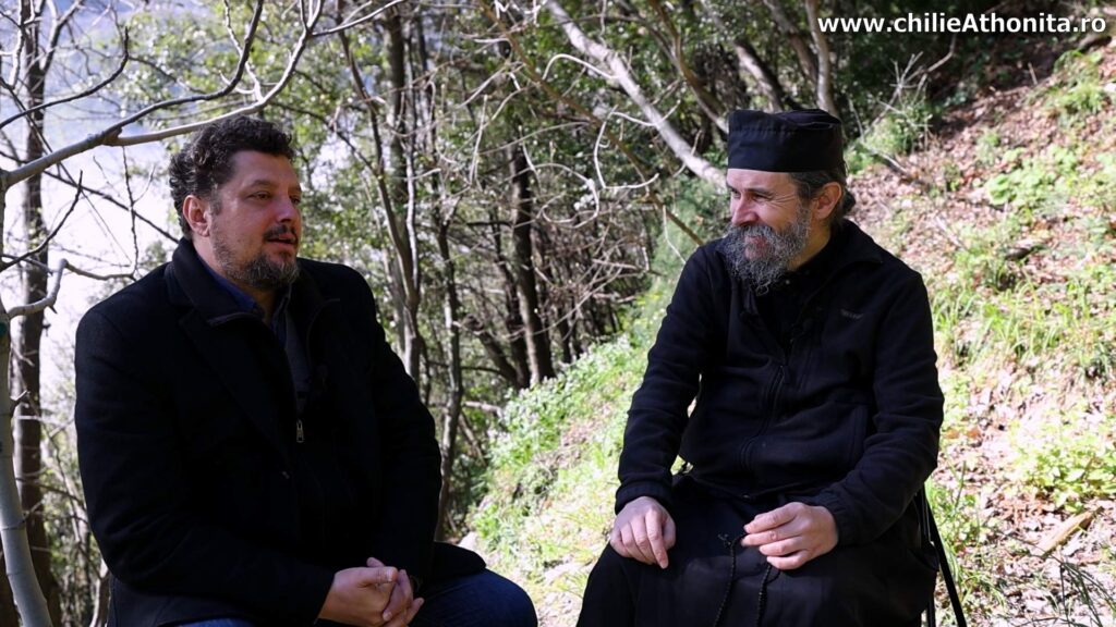 Neolegionarul Claudiu Richard Târziu - „pelerin” la ChilieAthonita. FOTO: ChilieAthonita_ro