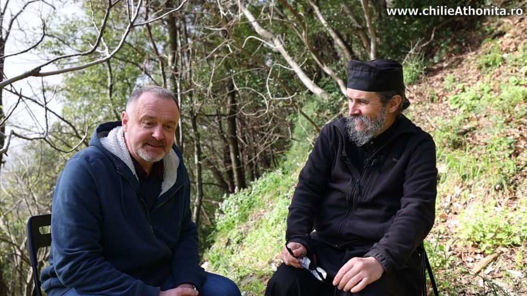 Sorin Lavric - senatorul extremist AUR și „părintele Teologos”. FOTO: ChilieAthonita_ro
