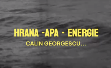 Un truism manipulat de georgiști: apă, hrană, energie