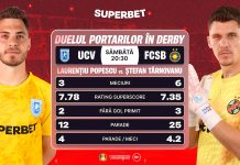 Derby-ul liniilor ofensive, dar și al portarilor