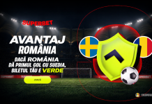 Ofertă marca Superbet la Suedia – România: „tricolorii” deschid scorul, pariul pe victorie devine câștigător!
