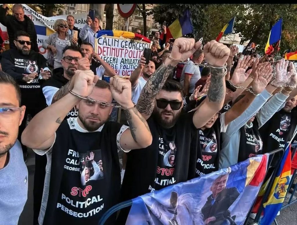 „Poporul român pur” și „trezit în conștiință”. FOTO: Facebook