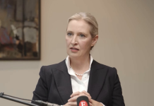 Amenințările tovarășei Alice Weidel