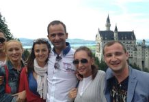 Cumnata Aura și nepoata Alexandra